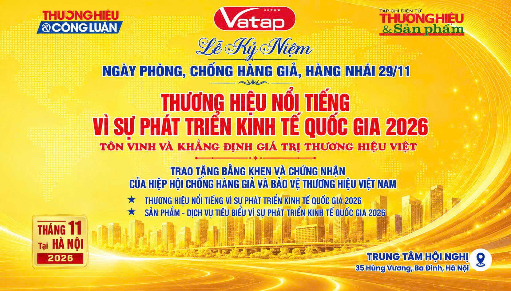 thương hiệu nổi tiếng quốc gia 2026