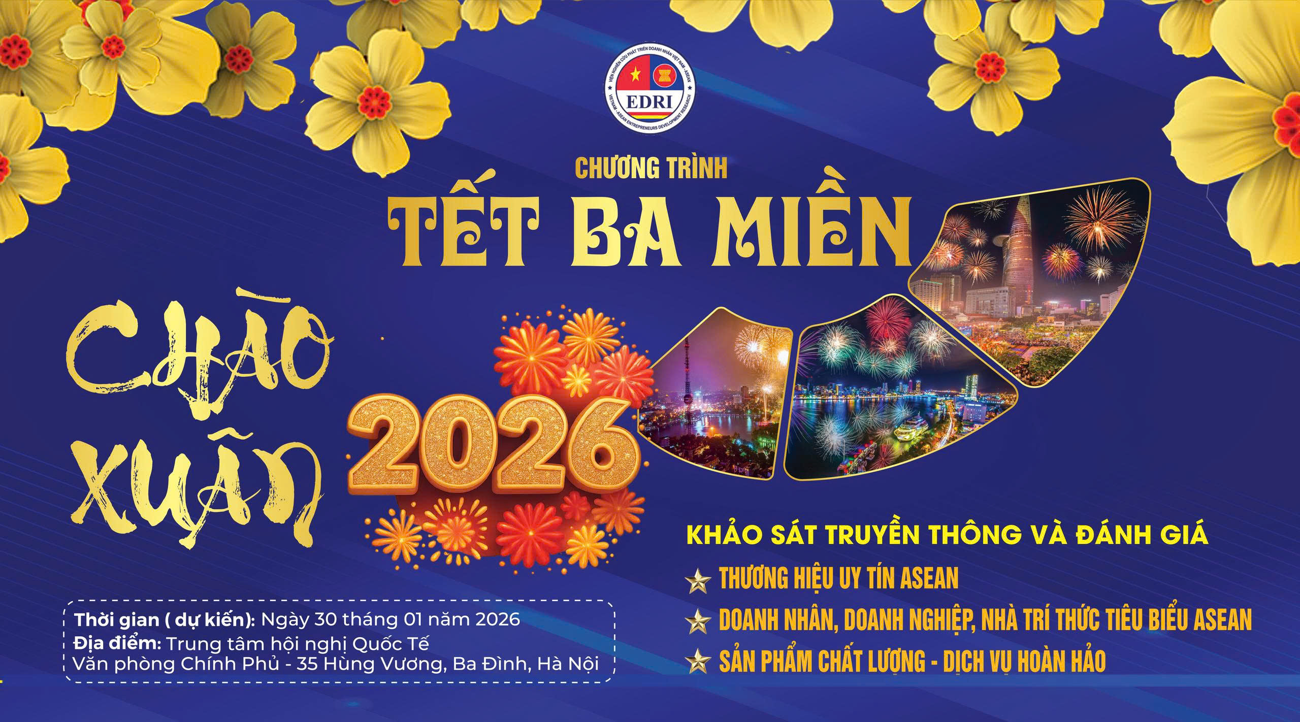TẾT BA MIỀN 2026